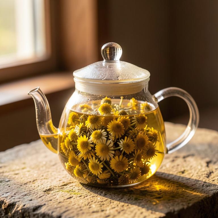 دمنوش گیاهی بابونه